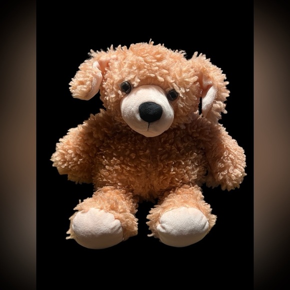 manhattan toy Other - Manhattan Toy Curly Q Golden Retriever Puppy Dog Soft Blush Plush Lovey 14”